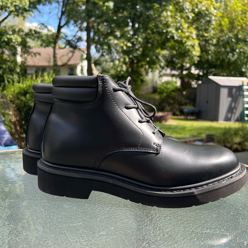 Rocky Black Leather Men's Boots